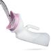 Female Urinal for Women Urinal for Elderly Patients in Bed Portable Urine Bottle with Silicone Soft Ring Portable Urinal for Elderly & Incontinence