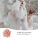 Lurrose Mermaid Tail Bath Loofah Sponge | Exfoliating Shower Scrubber for Women and Men - Pink - Buy Online on GoSupps.com