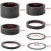 Fengek 15 Pcs Carbon Fiber Bicycle Headset Spacer Kit - 7 Sizes for 1-1/8 Inch Stem - 1mm to 20mm - Buy Online on GoSupps.com