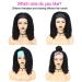 Dreadlock Wig Headband: Black Short Passion Twist Braided Wig for Black Women (Black-16) - Buy Online on GoSupps.com