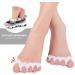 5-Hole Gel Toe Spacers & Stretchers for Men & Women - Correct Hammer & Overlapping Toes (1 Pair) - Buy Online on GoSupps.com