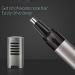 Portable Ear & Nose Hair Trimmer - USB Rechargeable & Stainless Steel Blade for Men & Women - Multi-Functional Facial Hair Remover (Black - Buy Online on GoSupps.com
