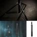 Fovitec 7'6 Spring Cushioned Background Stand Kit with Clip - Ideal for Pop Up Backdrops, Chroma Key Green Screens & Reflectors - Buy Online on GoSupps.com