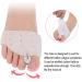 Gel Metatarsal Cushion Toe Separators for Overlapping Toes - Toe Spacers for Bunions & Hammer Toe Relief - Buy Online on GoSupps.com