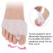 Gel Toe Separators and Metatarsal Pads for Pain Relief - Forefoot Cushions for Men and Women - Bunion Corrector and Toe Straightener - 4 Pcs Set - Buy Online on GoSupps.com