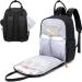 Shop BabbleRoo Baby Diaper Bag & Backpack - Stylish Casual Black Diaper Backpack for Moms | International Shipping Available - Buy Online on GoSupps.com