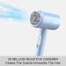 Buy Slopehill 1800W AC Motor Hair Dryer - Quick Drying Hot/Cold Button Diffusers & Concentrators 3 Settings - International Shipping Available - Buy Online on GoSupps.com