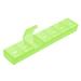 AUVON tablet box 7 days pill box 7 days with improved open design medication box German BPA-free portable pills box for medication vitamins fish oil etc. (green) D-green