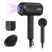 Professional Ionic Negative Hair Dryer with Diffuser Powerful 1800W for Fast Drying Constant Temperature Lightweight Travel Portable Hair Dryers for Curly Straight Hair