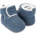 MASOCIO Baby Winter Warm Booties - Navy Blue | 12-18 Months | Anti-Slip Soft Sole Boots for Infant Boys & Girls - Buy Online on GoSupps.com