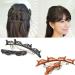 4PC Double Layer Twist Plait Headband Hair Tools Fashion Fixed hair Hairdressing Women girls Styling Clip Twist Barrettes Double Bangs Hairstyle Hairpin Doul Layer Hair Clips (Set1) - Buy Online on GoSupps.com