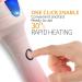K&K 1.5 Inch Heated Curling Comb - Ceramic Tourmaline Ionic Volumizing Brush - Buy Online on GoSupps.com