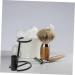 Minkissy 4-Piece Razor Holder Stand Set - Mini Wet Shaving Brush & Hairdryer Stand | Stainless Steel Hairdressing Tool for Men - Buy Online on GoSupps.com