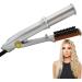 2 in1 Fast Heat Styling Tool, Multi Functional Iron for Straight Hair/Curly Hair, Dual Voltage, Travel Curling Iron for Girls Women