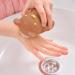 Bear Finger Nail Brush | Adorable Bear Soft Stiff Bristles Scrubber Creative Deep Clean Easy To Grasp Gentle Bristles Kids Nail Brush For Men Toes Brown - Buy Online on GoSupps.com