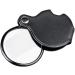 Portable Round Small Convenient Magnifier 10x Mini Foldable Leather Pocket Magnifier with Black Case Made in China - Buy Online on GoSupps.com