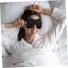 FRCOLOR 3D Sleep Mask Blindfold - Blockout Eye Covers for Sleeping | Silk & Sponge Travel Eye Mask | Perfect for Airplane & Home Use - Buy Online on GoSupps.com