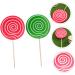 Alipis 4 Pcs Wedding Decoration Decorative Fake Lollipop Fake Lollipops Fake Lollipop Model Rainbow Lollipop Red Swirl Lollipops Toys Decorative Lollipop Ornament Wooden Food Child Candy - Buy Online on GoSupps.com