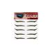 Esquirla 5 Pair of Eye Line Strip Sticker Eye Makeup Tool Waterproof Glitter Eyeliner Stickers for Daily Wear Weddings Eyes Dress up Parties Women Gold