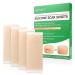 Silicone Scar Sheets Silicone Scar Removal Sheets Reusable Scar silicone Scar Strips for C-Section Surgery Burn Keloid Acne et 3 1.6 4 Sheets (2 Months Supply)