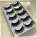 minkissy 5 Pairs eyelashes natural European and American lashes dense fake eyelash cross eyelash natural eyelashes three-dimensional Fake eyelashes natural false lashes 3d - Buy Online on GoSupps.com