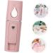 VINTORKY Abs Face Steamer for Facial Deep Cleaning Mini Face Steamer Pink Face Steamer - Buy Online on GoSupps.com