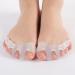 ALINZO Bunion Corrector - Big Toe Separator for Bunion and Hallux Valgus | Toe Alignment Gel Orthotic for Overlapping Toes (White) - Buy Online on GoSupps.com