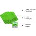 Korean Exfoliating Bath Washcloth Green 5pcs | Shower Glove for Removing Dead Skin Cells | Reusable Asian Body Care Item - Buy Online on GoSupps.com