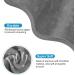 URAQT 5 Pack Face Cloths Make Up Remover Microfibre Face Wipes for Reusable Makeup Remover Cloth Washable Ultra Soft Facial Cleansing Wipe Cloths (Dark Grey) 5 Pcs-dark Grey - Buy Online on GoSupps.com