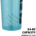 5-Pack Protein Shaker Bottles - BPA-Free Cups with Mixer Balls for Protein Shakes - 24oz Logo Bottles for Gym - Value Pack - Buy Online on GoSupps.com