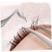 GLEAVI Eyelash Curler Eyebrow Curler Lash Applicator False Lash Mascara Curved Eyelash Tweezers Face Hair Tweezers Eyelash Holder Eyelash Comb Stainless Steel Miss Make up Extend - Buy Online on GoSupps.com
