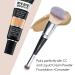 ENERGY Dual Sided Airbrush Foundation & Concealer Brush - Luxe Synthetic Hair for Flawless Blending | Perfect for Liquid Cream Powder - International Shipping Available - Buy Online on GoSupps.com