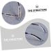 Premium Healeeved Glasses Silicone Ear Cushions - 10 Pairs | Durable Protection & Repair Accessories for Sunglasses - Temple Covers & Ear Clips - White 5.5x0.8cm - Buy Online on GoSupps.com