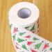 NUOBESTY Chrismas 2 Roll Christmas Toilet Paper Roll Tissue Napkin Santa Tree Pattern for Xmas Holiday Party Supplies Bathroom Decoration Colored Tissue Paper - Buy Online on GoSupps.com