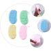 Healeved 4pcs Bath Sponge Set - Portable Baby Body Scrubber & Shower Tool - Child Household Bath Accessory - Sponge Brush 13x7cm - Buy Online on GoSupps.com