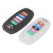 Baby Teething Toy 2pcs Soothing Teething Toy Safe Grade Silicone Baby Hanging Remote Control Shape Soother Toy