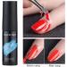 Nail Latex Peel Off 5ml Liquid Latex Nail Polish Barrier Anti Overflow Nail Barrier Protector Fast Drying Easy Removing Nail Polish for Beginners Advancers Professionals Women Girls Nail Art White - Buy Online on GoSupps.com