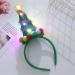 TQUXNGA LED Christmas Tree Shape Headbands Headwear LED Hair Hoop for Christmas Headpiece Fancy Dress Party Supplies Green - Buy Online on GoSupps.com