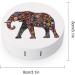 Buy Floral Elephant Round Case for Contact Lens Kit - Cute & Portable Storage Box with Mirror - International Shipping Available - Buy Online on GoSupps.com