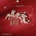 Ipetboom 1 Pc Hair Side Combs Flower Crystal Bride Wedding Hair Comb Hair Accessories Gold Rhinestone Hair Comb Clips with Teeth Combs for Wedding (Golden) - Buy Online on GoSupps.com