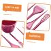 minkissy 1 Set Hairdressing Tool Diy Hair Coloring Kit Hair Color Mixing Bowl Hair Tint Brush Hair Coloring Tool Hair Color Brush Diy Salon Tool Color Tint Hair Dye Mixed Colour Abs - Buy Online on GoSupps.com