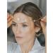 Catery Rhinestones Head Chain Jewelry Bohemian Headdress Bridal Headpiece Forehead Chain Hair Chain Goddess Headband Hair Accessorie for Women and Girls (Gold)