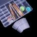 Onwon 100pcs Embroidery Thread Cards and 36 Grids Storage Box - Thread Organizer for Earrings & Jewelry Making - Buy Online on GoSupps.com