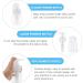 COHEALI Travel Spray Bottle - Portable Baby Talcum Powder Dispenser & Body Wash Container - White - Buy Online on GoSupps.com