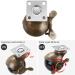 2 inch Ball Caster Wheel Antique Swivel Caster with Top Plate 360 Rotated Mute and Smooth for Office Chairs Sofas - Buy Online on GoSupps.com