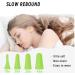 100 Pairs Foam Earplugs - 32dB Noise Cancelling for Sleep & Travel | Super Soft & Comfortable with Eye Mask (Green) - International Shipping Available - Buy Online on GoSupps.com