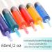 LabAider Plastic Syringe Large Syringes Tools Catheter Tip individually sealed with Measurement for Scientific Labs - 60 ml - Pack Of 10 - Buy Online on GoSupps.com