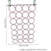 Bird Mirror Swing Cage Toy for Parrots - Hanging Play with Mirror for Greys, Parakeets, Cockatoos, Conures & More! - Includes Perch - Buy Online on GoSupps.com
