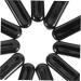 Baluue 100pcs Mini Eyeshadow Swab Foam Eyeshadow Eyelash Spoolie Mascara Wand Plastic Black - Buy Online on GoSupps.com