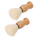 Buy 2-Part Synthetic Shaving Brush with Wooden Handle | Soft Bristles Quick Dry Easy to Clean - Ideal Men s Rasier Brush - Buy Online on GoSupps.com
